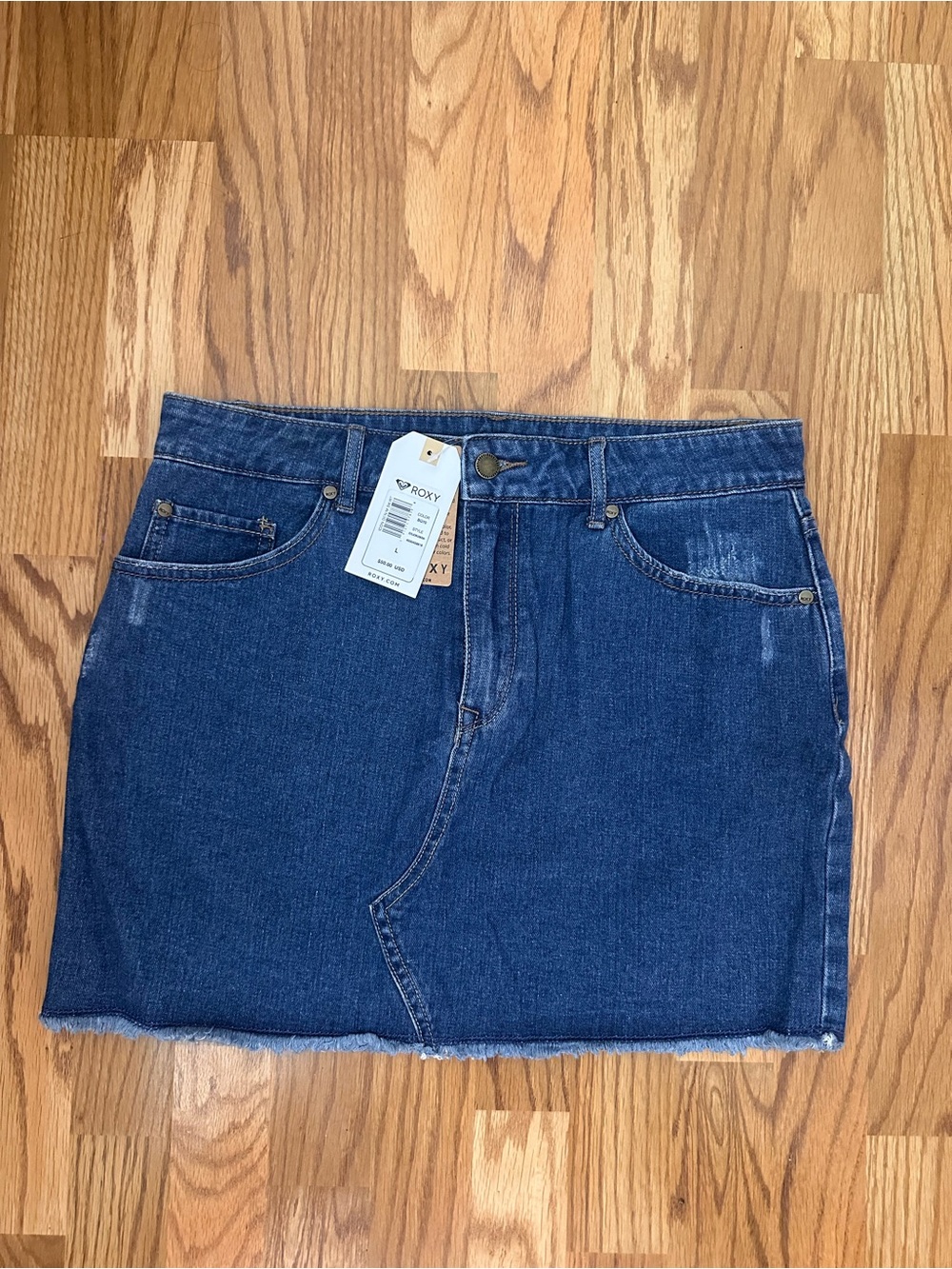 Roxy Women's Denim Mini Skirt